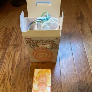 Authentic New Packaging! Open Cardboard Only - Big Into Energy Happiness Labubu